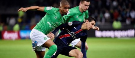 PSG, remiza cu AS Saint-Etienne, scor 1-1, dupa un gol marcat de oaspeti in ultimul minut